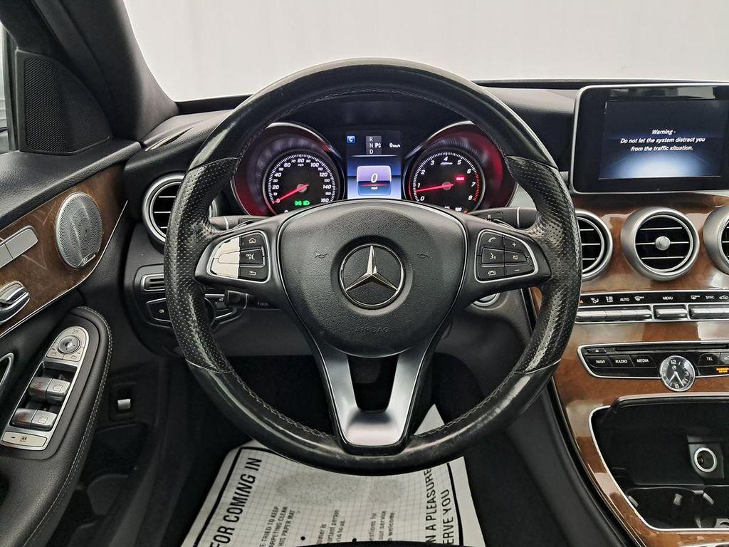 used 2017 Mercedes-Benz C-Class car, priced at $16,545