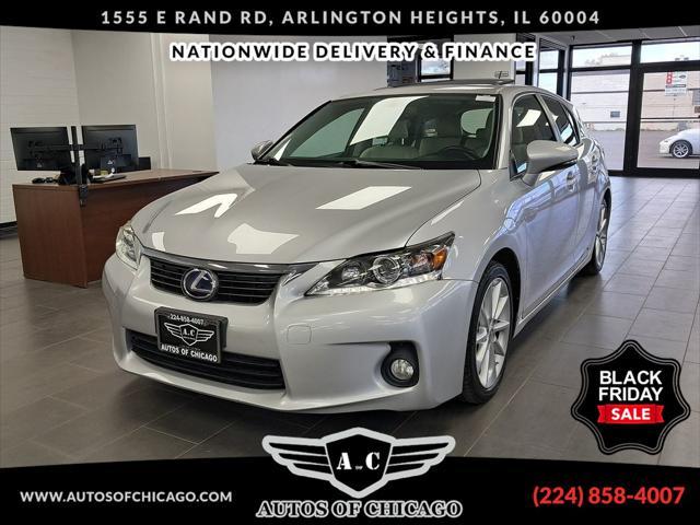 used 2012 Lexus CT 200h car, priced at $13,995