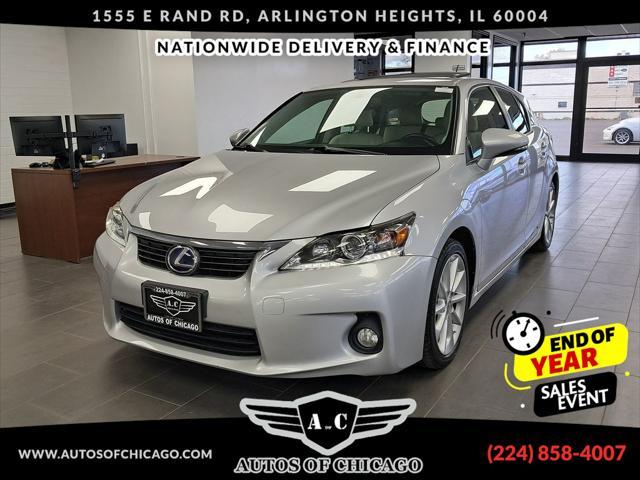 used 2012 Lexus CT 200h car, priced at $13,995