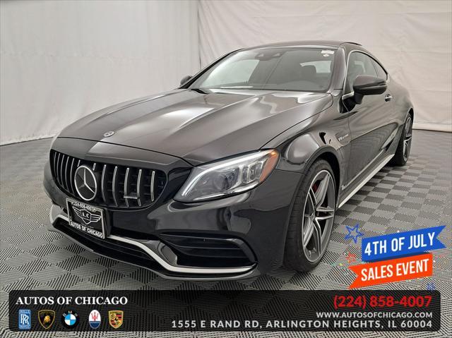 used 2020 Mercedes-Benz AMG C 63 car, priced at $70,446