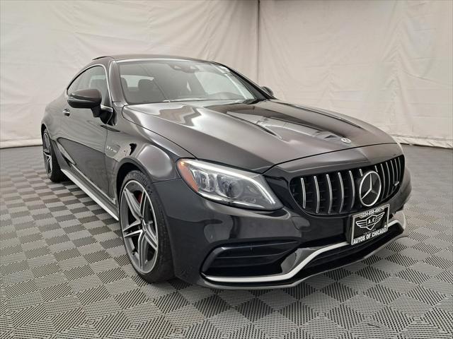 used 2020 Mercedes-Benz AMG C 63 car, priced at $70,446