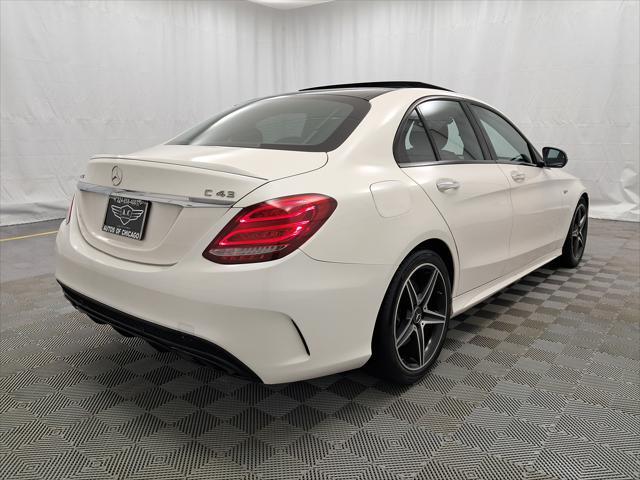 used 2017 Mercedes-Benz AMG C 43 car, priced at $28,549