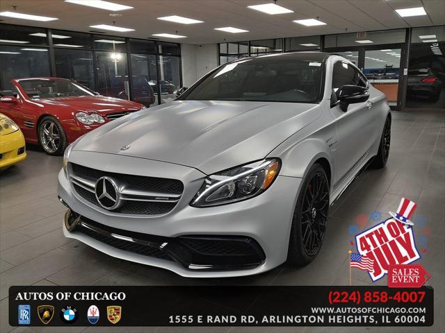 used 2017 Mercedes-Benz AMG C 63 car, priced at $37,949