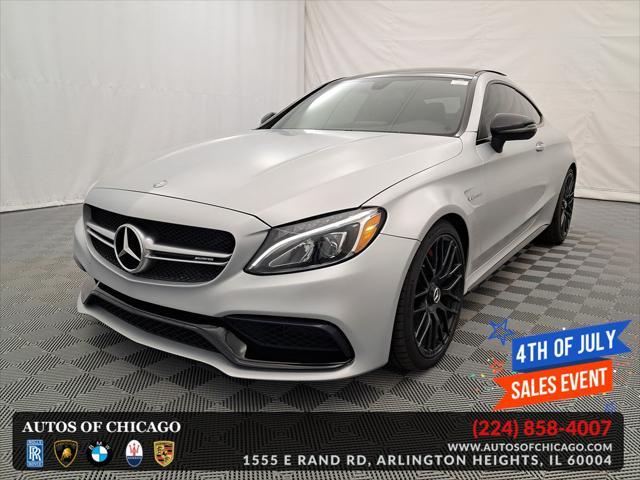 used 2017 Mercedes-Benz AMG C 63 car, priced at $34,349
