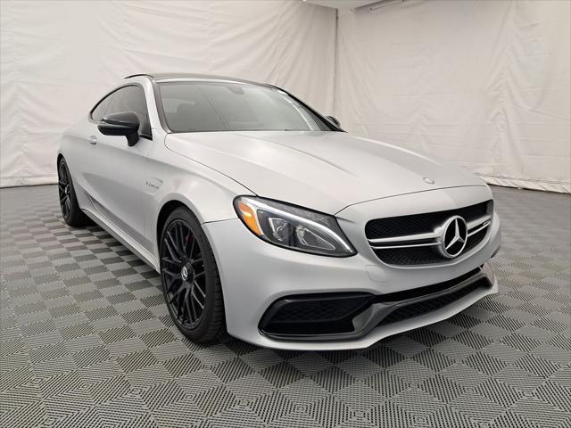 used 2017 Mercedes-Benz AMG C 63 car, priced at $34,349