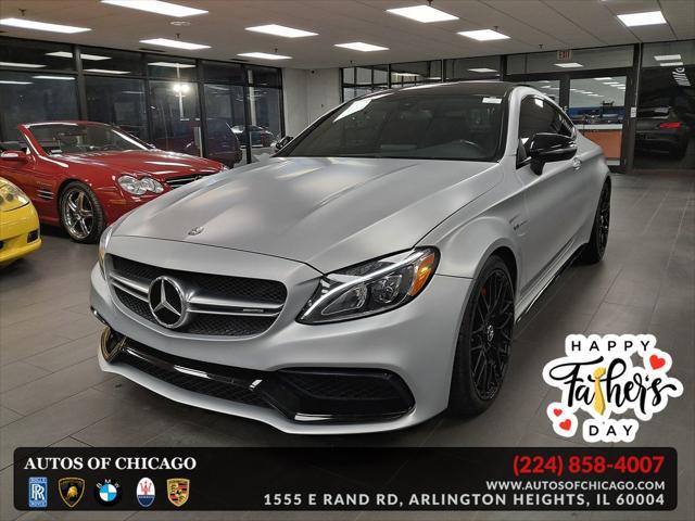used 2017 Mercedes-Benz AMG C 63 car, priced at $37,949