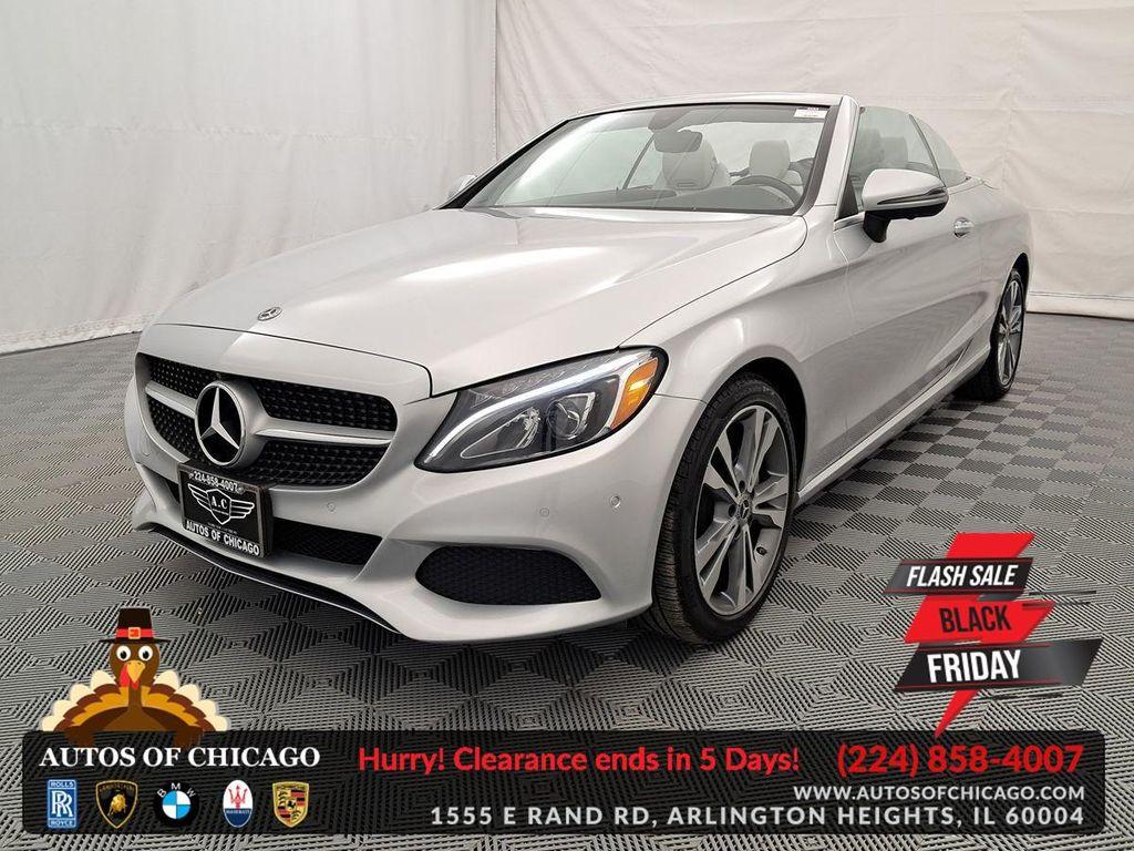 used 2018 Mercedes-Benz C-Class car, priced at $25,795