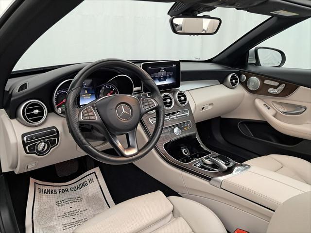 used 2018 Mercedes-Benz C-Class car, priced at $27,995