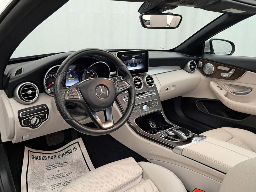 used 2018 Mercedes-Benz C-Class car, priced at $27,995