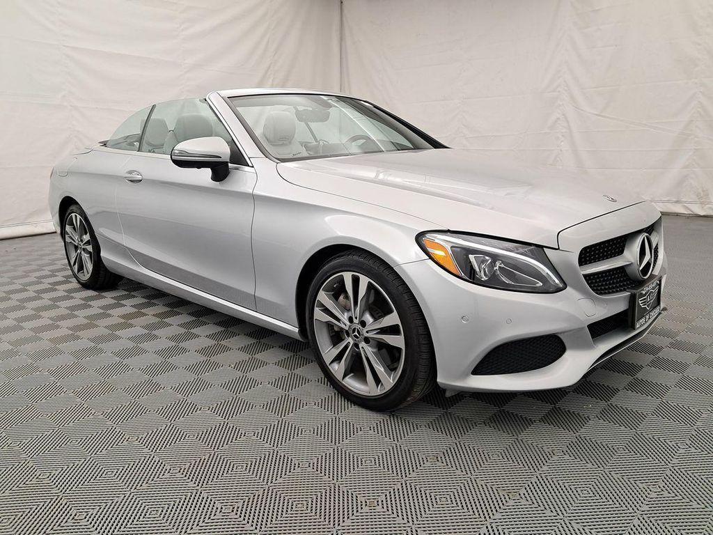 used 2018 Mercedes-Benz C-Class car, priced at $27,995