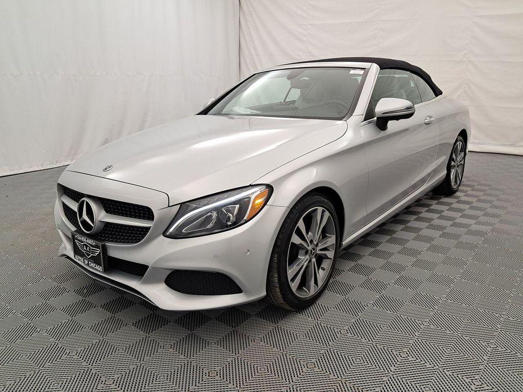 used 2018 Mercedes-Benz C-Class car, priced at $27,995