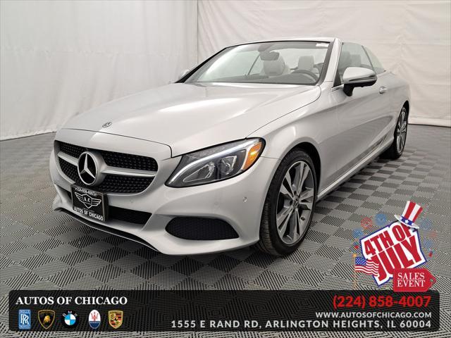 used 2018 Mercedes-Benz C-Class car, priced at $27,995