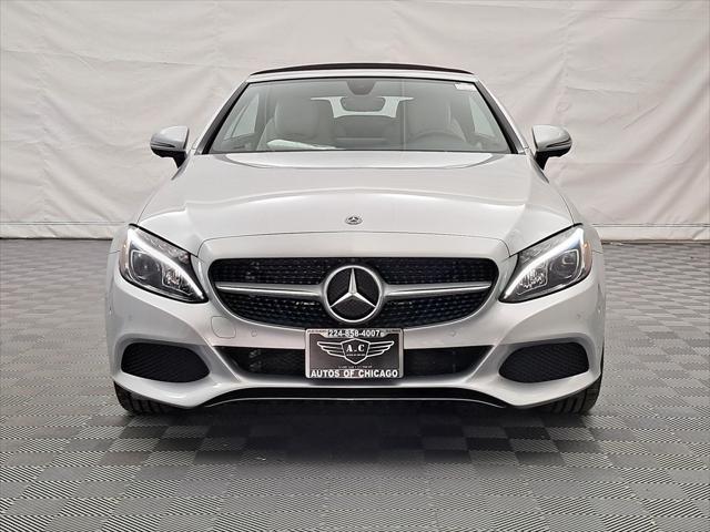used 2018 Mercedes-Benz C-Class car, priced at $27,995