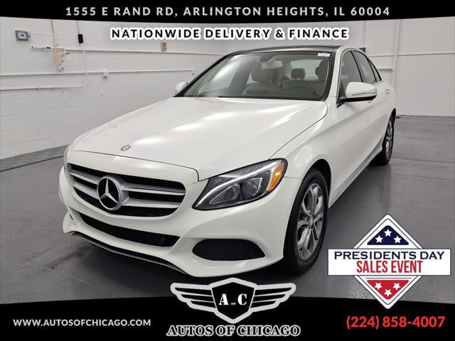 used 2015 Mercedes-Benz C-Class car, priced at $16,549