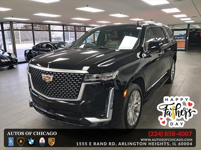 used 2022 Cadillac Escalade ESV car, priced at $67,195