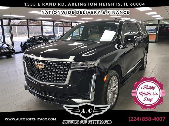 used 2022 Cadillac Escalade ESV car, priced at $67,995