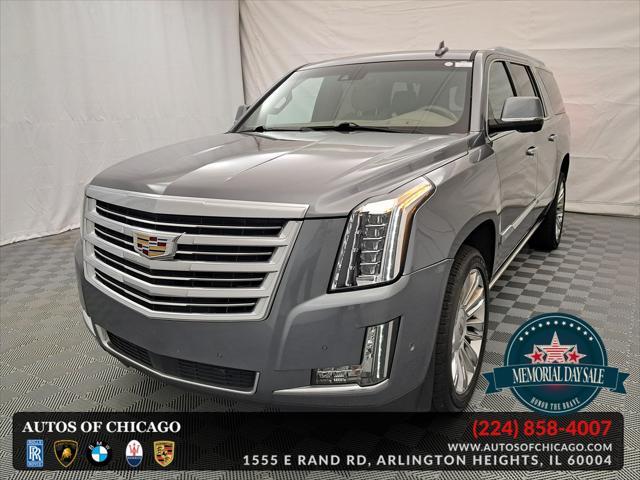 used 2020 Cadillac Escalade ESV car, priced at $39,995