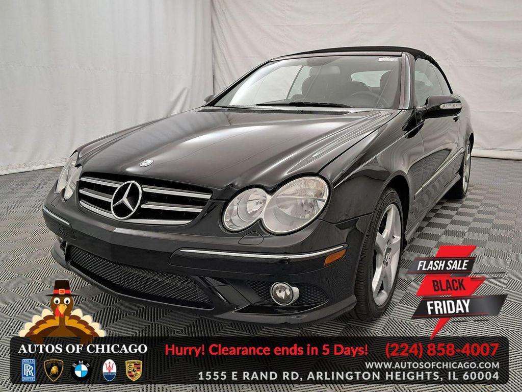 used 2007 Mercedes-Benz CLK-Class car, priced at $9,995