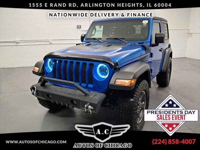 used 2022 Jeep Wrangler car, priced at $28,995