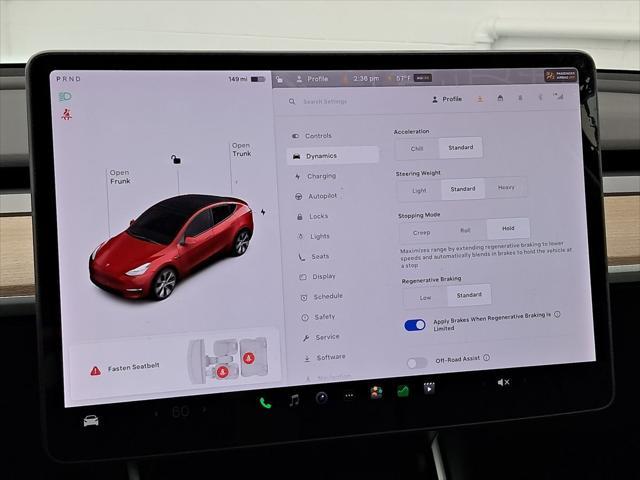 used 2020 Tesla Model Y car, priced at $27,999