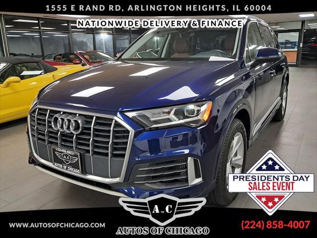 used 2021 Audi Q7 car, priced at $35,549