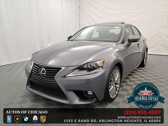 used 2015 Lexus IS 250 car, priced at $24,555