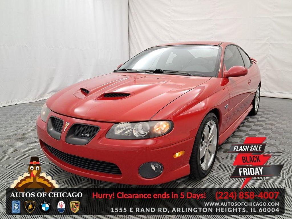 used 2006 Pontiac GTO car, priced at $17,599