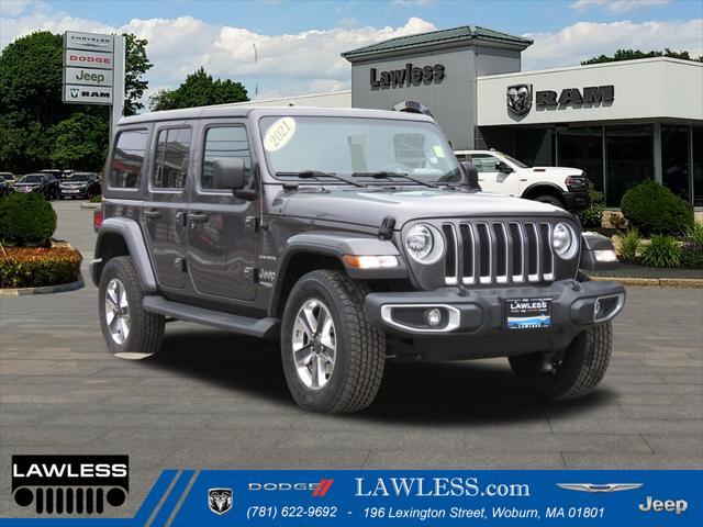 used 2021 Jeep Wrangler Unlimited car, priced at $32,905