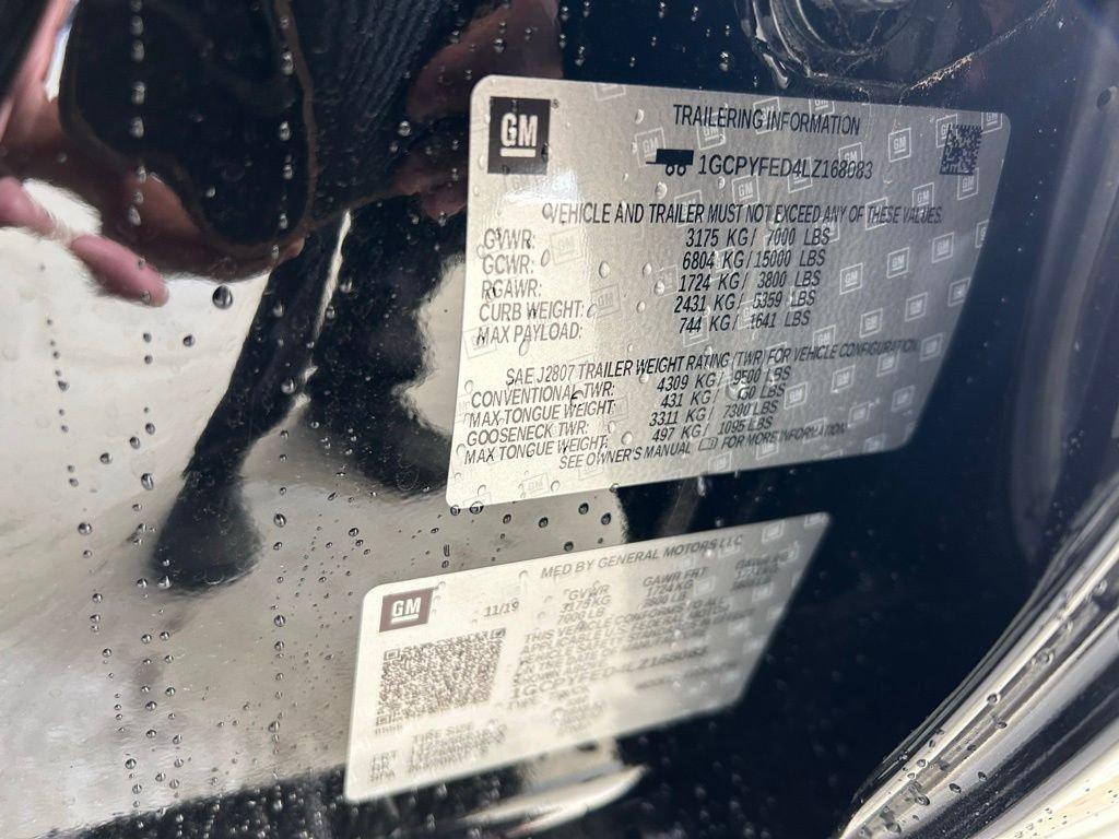 used 2020 Chevrolet Silverado 1500 car, priced at $39,273