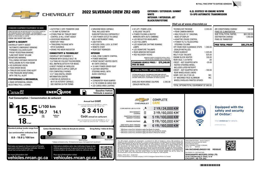 used 2022 Chevrolet Silverado 1500 car, priced at $45,273