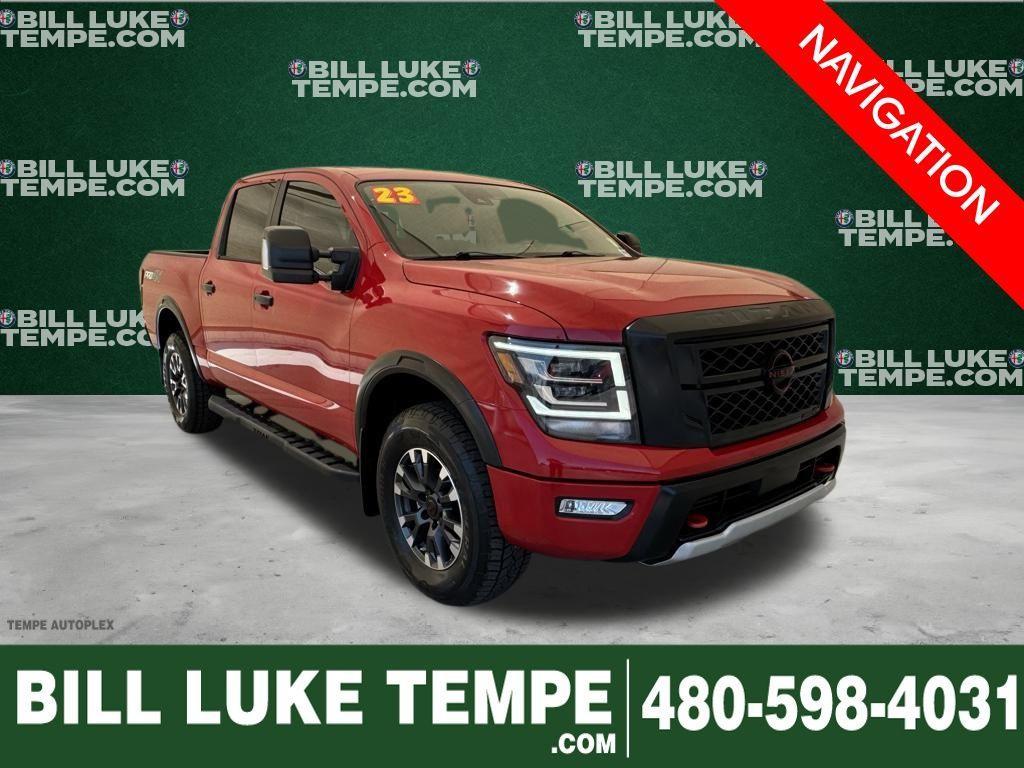 used 2023 Nissan Titan car, priced at $40,470