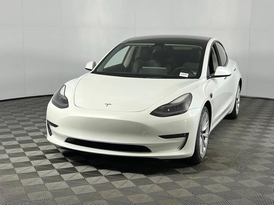 used 2023 Tesla Model 3 car, priced at $26,878