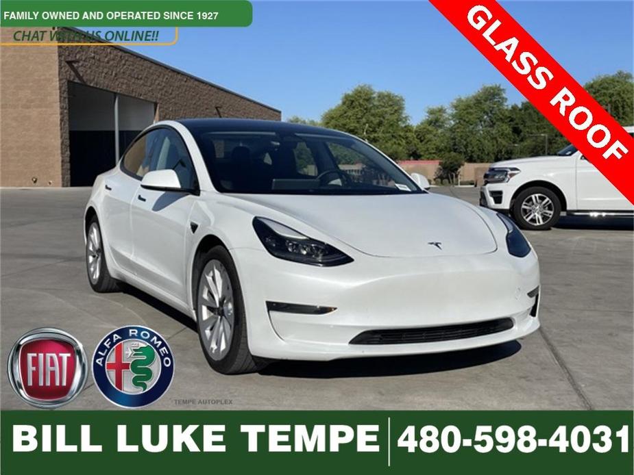 used 2023 Tesla Model 3 car, priced at $27,844