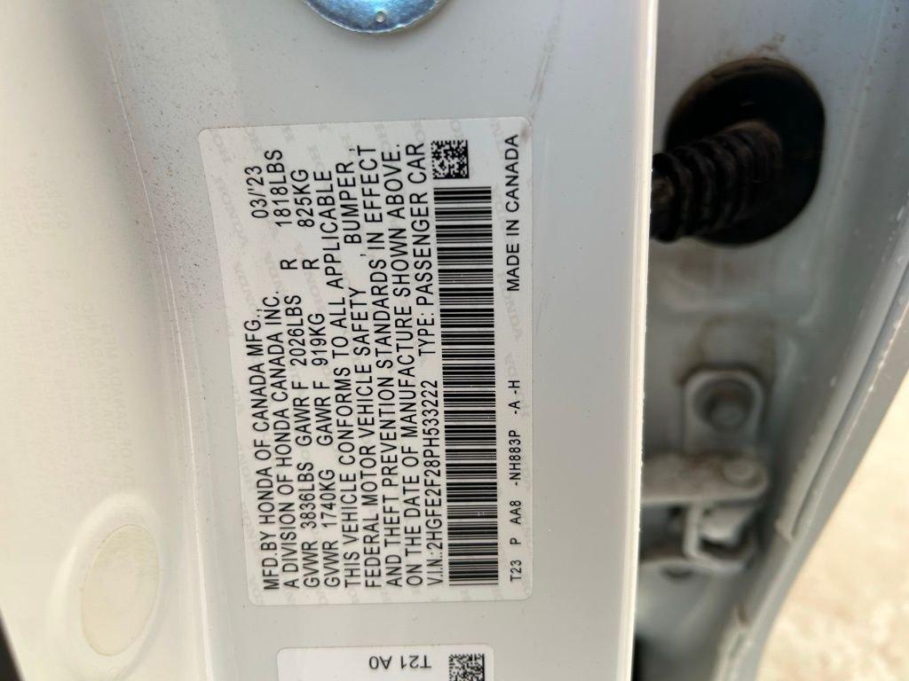 used 2023 Honda Civic car, priced at $23,658