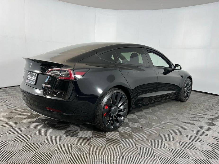 used 2023 Tesla Model 3 car, priced at $33,573