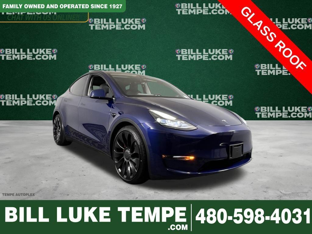 used 2022 Tesla Model Y car, priced at $31,973