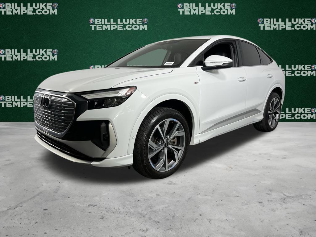 used 2023 Audi Q4 e-tron car, priced at $31,473
