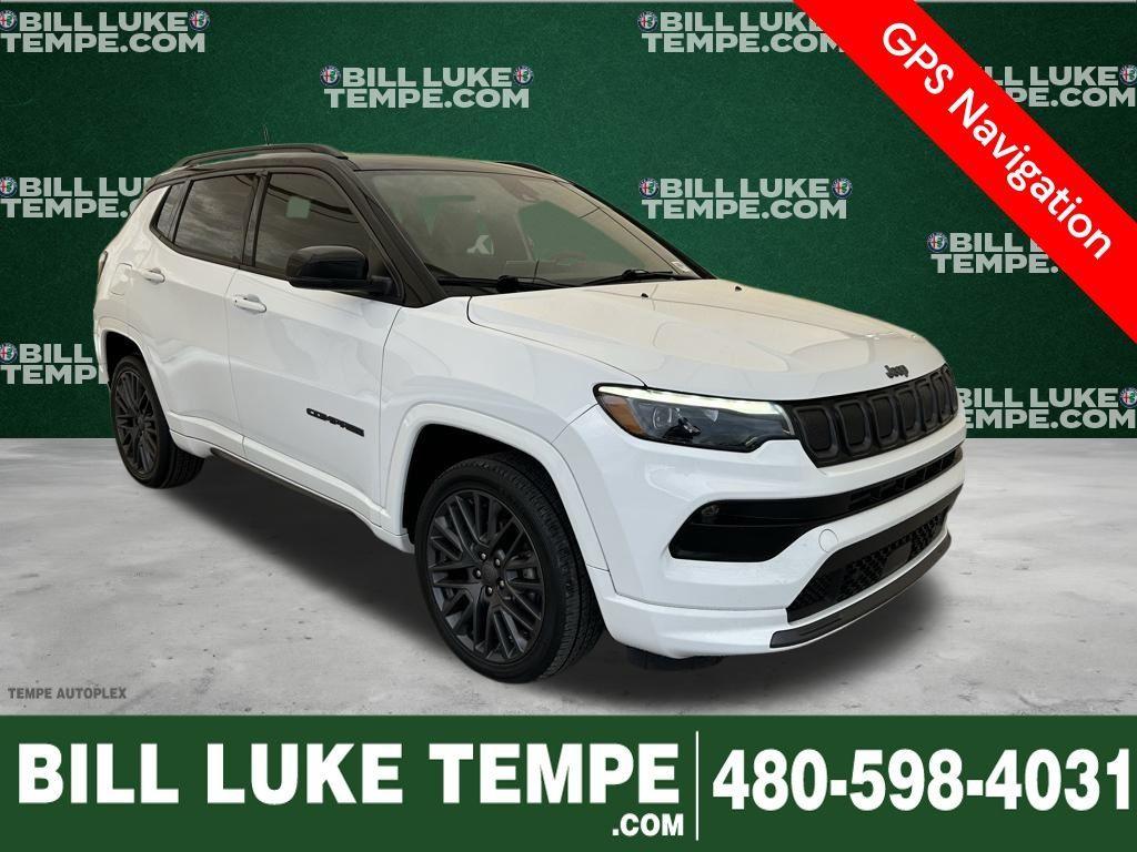 used 2022 Jeep Compass car, priced at $23,973