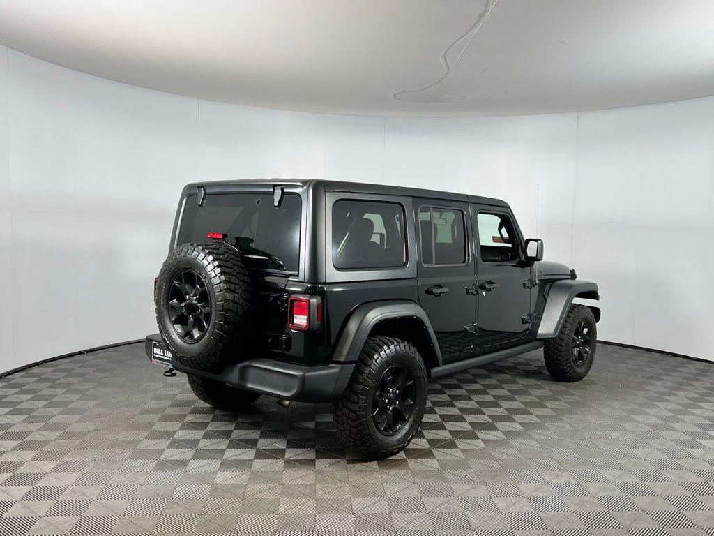 used 2021 Jeep Wrangler Unlimited car, priced at $26,875