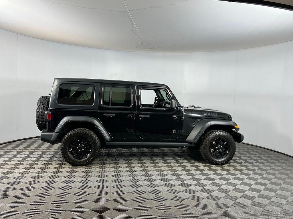 used 2021 Jeep Wrangler Unlimited car, priced at $26,875