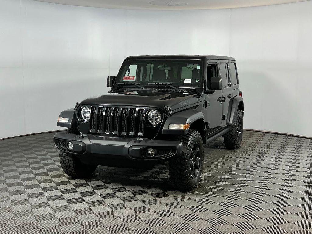 used 2021 Jeep Wrangler Unlimited car, priced at $26,875