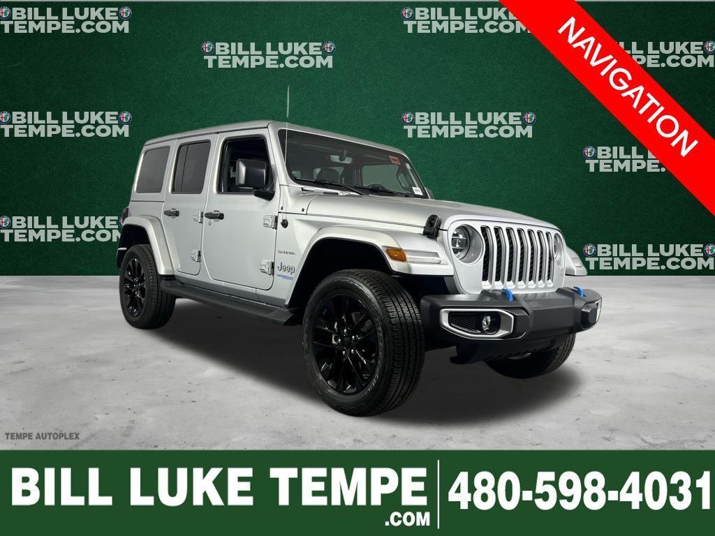 used 2022 Jeep Wrangler Unlimited 4xe car, priced at $31,673