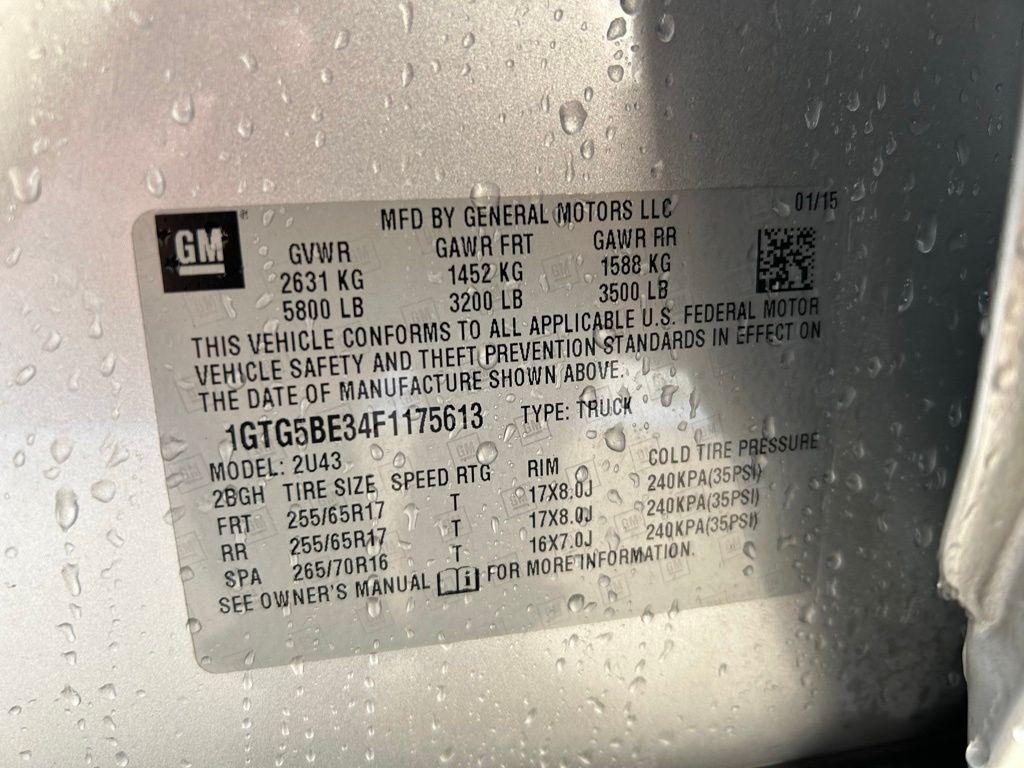 used 2015 GMC Canyon car, priced at $17,549