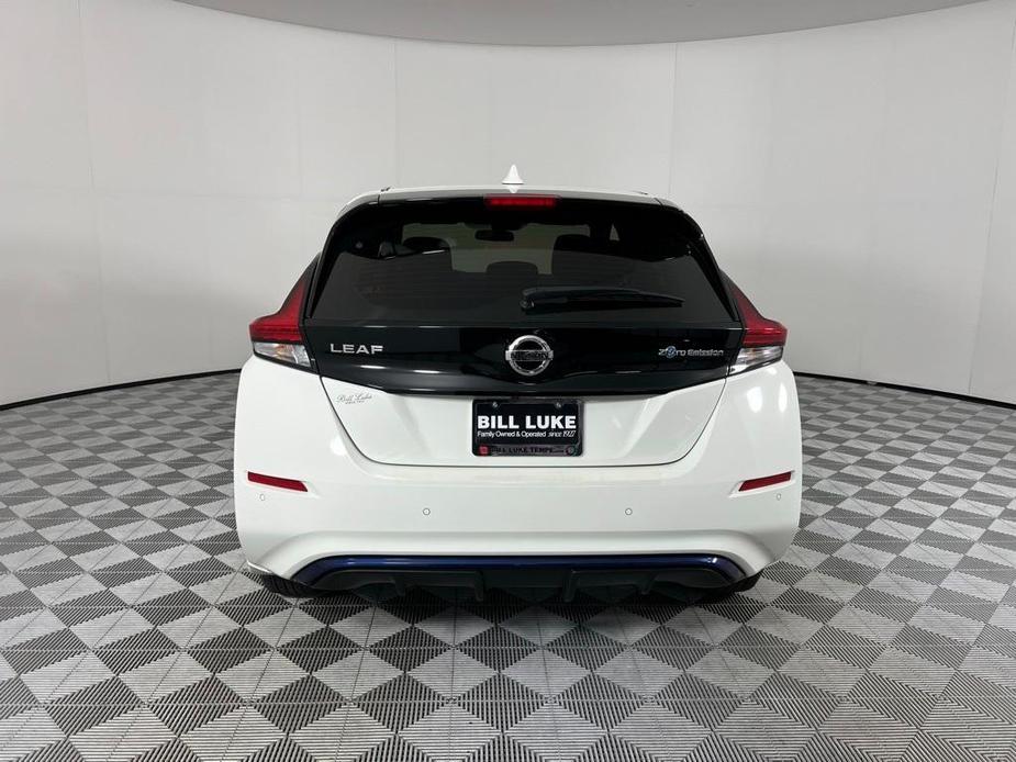 used 2021 Nissan Leaf car, priced at $17,451