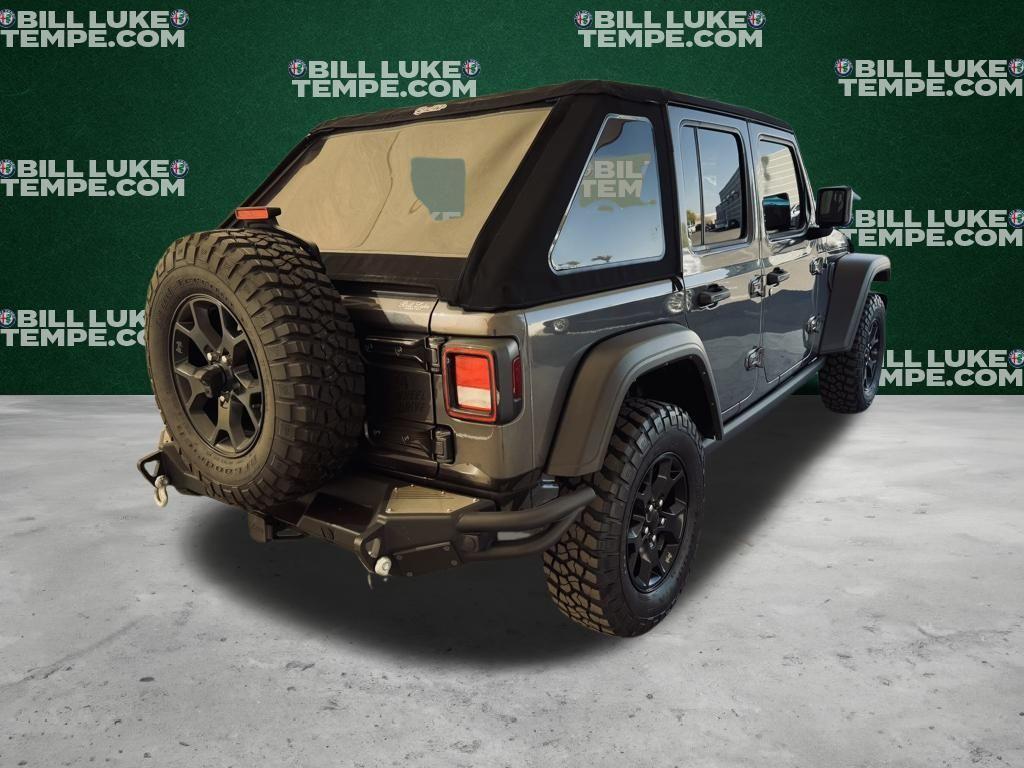 used 2022 Jeep Wrangler Unlimited car, priced at $29,844