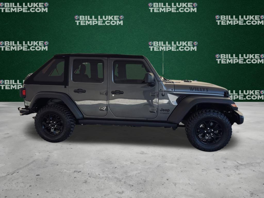 used 2022 Jeep Wrangler Unlimited car, priced at $29,844