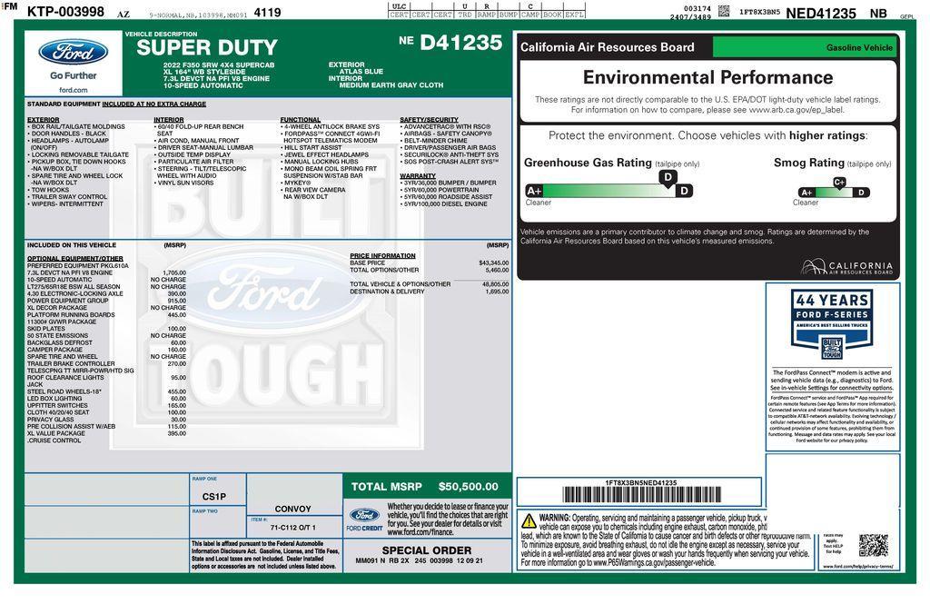 used 2022 Ford F-350 car, priced at $39,773