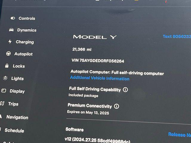 used 2024 Tesla Model Y car, priced at $32,973