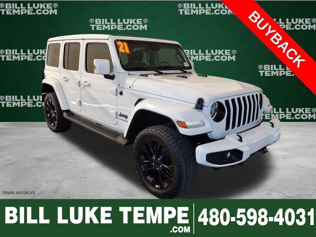used 2021 Jeep Wrangler Unlimited car, priced at $34,973