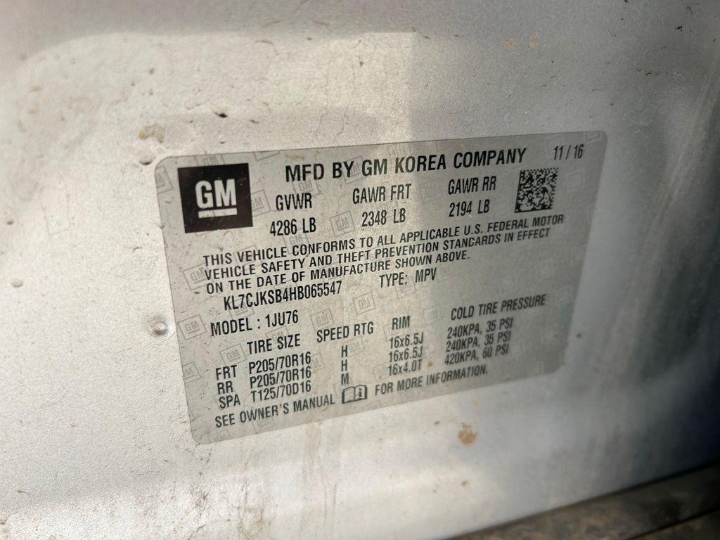 used 2017 Chevrolet Trax car, priced at $9,993